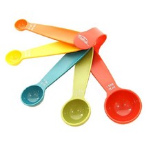 Trudeau Measuring Spoon 5pcs Set Assortment 0010-074, 상품명참조, 1ml