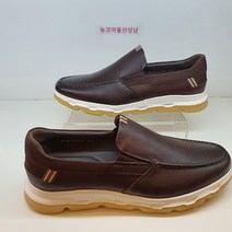 에스콰이아 천연가죽 남성 캐주얼 경량 슬립온 PFAFHL048BR