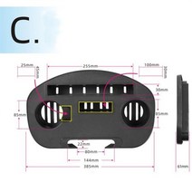 롱릴렉스체어 감성 캠핑 백패킹 낚시 의자 접이식 트레이 비치 컵 홀더 휴대용 아침 식사, c