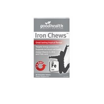 Good Health 뉴질랜드 정품 굿헬스 철분 아이언 츄 30정 (씹어먹는 철분), 1개