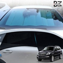 슈퍼렉스턴 차박 캠핑 모기장 햇빛가리개세트, 6종세트 RV SUV2열 2P