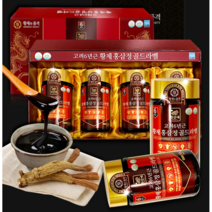 더존건강 고려 6년근 홍삼정 골드 240g 4병 1박스, 1개