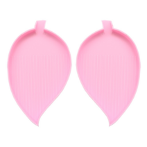 블링블링 보석십자수도구, 나뭇잎트레이(1set-2개)-핑크