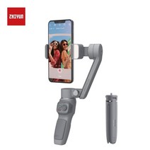 스마트폰 거치대 삼각대 안정기 짐벌 쎌카봉 블루투 zhiyun smooth q3 youtube iphone 13 12galaxy s21 ultra용 led 필, 협력사, 부드러운 q3