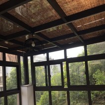 70% 커피 캐노피 그물 창 천막 차양 옥상 자동차 정원 마당 그늘 발코니 개인 정보 보호 사무실, [01] 2x5m