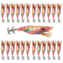 씨케이 / 수평 왕눈이 에기 25개 풀세트 / 월등한 조과 쭈구미 갑오징어 문어 / 엄선 선장 추천 색상만 골라 한 판, 비단 색동 25개 SET