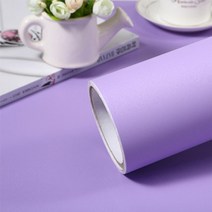 벽지 시트지 붙이는벽지 도배 실크벽지 포인트벽지시트지 붙이는 도배 실크 거실, 40cm x 2m, 매트 라이트 퍼플