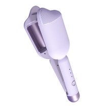 오므롤바 물결 36MM 음이온 오므롤바 게으름뱅이 고데기 울롤 고양이발톱, 자주색, 하나