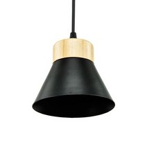 포인트전등 조명기구 1등 천장조명 펜던트등, 필수선택:우드나팔 1등 P/D(BL)-화이트