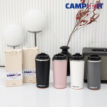 캠브리트 네버폴오버 텀블러 500ml 넘어지지 않는 매직석션 텀블러, 그레이