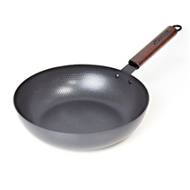 L&C 인덕션 IH 무쇠 궁중팬 28cm 프라이팬 28cm 야외 그리들팬 후라이팬 웍팬 볶음팬 탄소강 프라이팬, 무쇠 궁중팬28cm(1590)