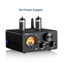 AIYIMA 오디오 T9 블루투스 5.0 진공관 증폭기 USB DAC 스테레오 수신기 동축/OPT HiFi 홈 오디오 디지털 앰프 w/VU 미터 100W, CHINA_no power supply