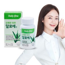 데일리원 상쾌한 하루 알로에정 알로에 베라 겔, 없음