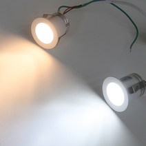 LED COB 1.5인치 매입등 3W / 초소형 다운라이트 가구매입등, 주백색(온백색)