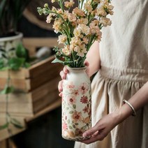 빈티지 꽃병 세라믹 도자기 화병 인테리어 꽃화병 예쁜, B