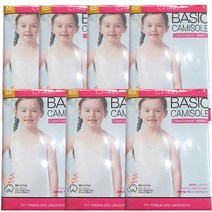 트라이(TRY) 여아용 끈런닝 7종 set - 순면 100퍼센트