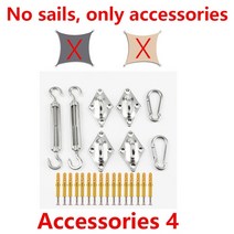천막 캐노피 텐트 야외 방수 정원 차양 해변 캠핑 테라스 수영장 3x5m, 03 Accessories 4_08 3x6m