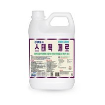 산케미칼 스태틱제로 3.75L 대전방지용 바닥광택제 전산실 바닥