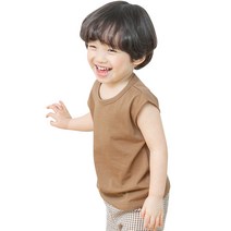 까꿍놀이터 러브베이직나시 유아 여름 간지나시 국내제작 면 100%
