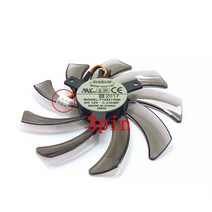 새로운 95MM T129215SM PLD10010S12H 기가 바이트 HD 7850 라돈 R9 270 GTX 670 650 660Ti 550 그래픽 카드, 02 3Pin