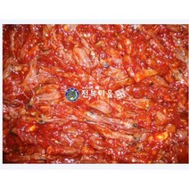 꼴뚜기젓 (호래기젓) 1kg 꼴뚜기젓갈 반찬, 꼴뚜기젓(호래기젓)1kg, 1개