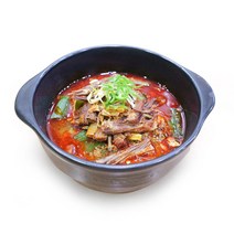 [삼돌이한우육개장] 가평맛집 직화조리 푸짐한 한우 대파 무방부제 무항생제, 6팩 + 명태회 150g
