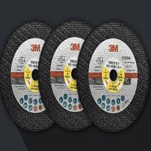 3M 절단석 핸드 그라인더날 철절단 4인치 100mm