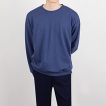 스타일에스 IT 남성 여성 오버핏 라운드넥 무지 맨투맨
