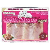 오메가3함유 DHA통닭가슴살 애견육포 300g 5개, DHA통닭가슴살-300g x 5개