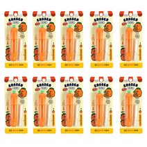 당근 슬라이드 지우개+리필 10개세트 샤프식 잘지워지는 미술용 학생 단체선물 지우개, 세트