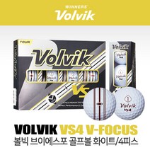 2022 볼빅 VS4 브에이스 포커스 골프볼 4피스, 단품