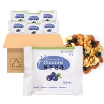 하루한줌 블루베리하루견과25g 50봉 견과류 답례품, 하루견과블루베리25g 50봉(10입번들)