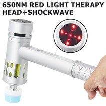 휴대용 충격파 치료 기계 척추 카이로프랙틱 교정 효과적으로 통증 조절 신체 이완 3in 1, 01 US Plug