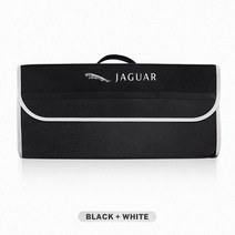 재규어용 자동차 트렁크 정리 수납 상자 XF XJ XE S-타입 F-페이스, 01 Black