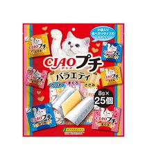 [nanaharu] 이나바 챠오 뿌치(쁘띠) 버라이어티 8g x 25입, 1팩
