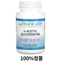 프로헬스 롱제비티 스테아르산 이모티온 S-아세틸 글루타티온 300mg 60 캡슐