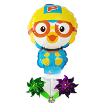 바람개비 풍선 캐릭터풍선 놀이공원 파티용품 파티풍선, 02.뽀로로