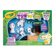 크레욜라 칠하고 지우는 펫살롱 사파리세트