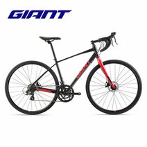 Giant Giant Speeder D2 알루미늄 프레임 경량 엔트리 14 단로드 바이크, 700CX480MM, 밝은 검정색 ,키 167-185cm, 700CX480MM