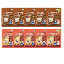 아이배냇 베베 처음먹는 순한덮밥소스 10개세트 12개월부터, 소불고기5개 + 새우달걀5개