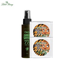 라벨영 쇼킹쇠비름77미스트+호랑이비누 2개, set/.