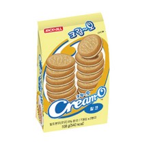 크림오 밀크향 샌드쿠키 108g 2개세트