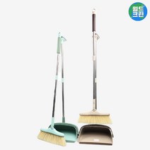 블롱 쓰레받기 세트 민트 빗자루 먼지제거기 집 원룸 입주 욕실 거실 바닥 아파트 청소, 블롱쓰레받기세트(민트)