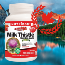 캐나다 밀크 씨슬 실리마린 시슬 티슬 milkthistle 1일1캡슐 250mg 120정