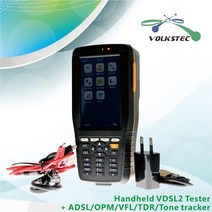고정밀 VDSL2 테스터 ADSL2 + 광 파워 미터 VFL TDR 및 톤 트래커