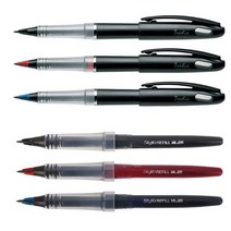 펜텔 트라디오 Stylo 잉크펜 3p + 리필 3p 풀패키지, 블랙, 레드, 블루, 1세트