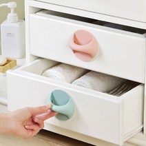 붙이는 접착식 파스텔 손잡이 유리문 미닫이문 서랍 창문 화장실 4color, 민트