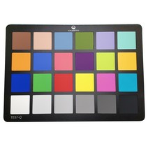 다이어트 체형 교정 관절 마사지 회전 밸런스 보드 24 colorchecker 색상 테스트 차트 균형 검사기 카드 팔레트 우수한 디지털 색상 보정 사용자 정의, 엘(300x210mm)