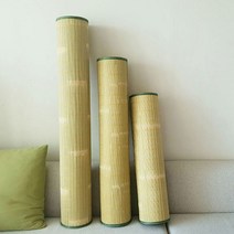 국산 대나무죽부인 죽부인 여름 롱 종이리 베개 3종, 원통형 죽부인(중형17X90)