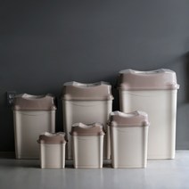 3size 대형 스윙 휴지통 뚜껑있는 쓰레기통 재활용 쓰레기통 가정용 업소용 30L 50L 80L 데스크 화장대휴지통 캠핑용쓰레기통